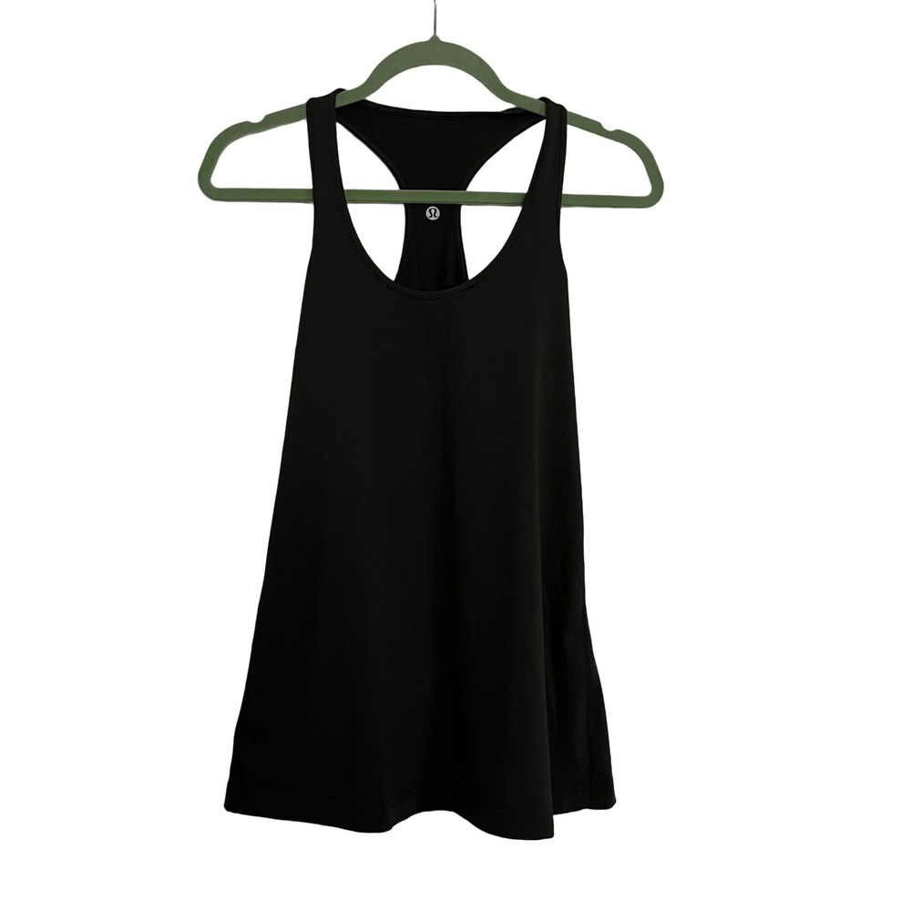Lululemon Racerback Tank Top Womens 6 Olive Green Excellent Activewear Yoga Gym